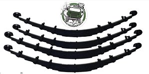 Kit de 4 Feixe de molas Jeep Willys