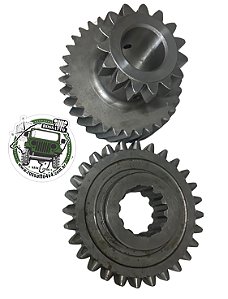 Engrenagem carretel e engrenagem grande reforçada willys