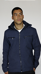 Jaqueta Sarja Classic American-Azul