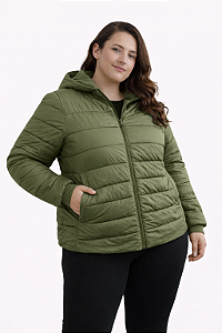 Jaqueta Feminina Plus Size 4XL ao 8XL Microfibra Forro Manta | Europa