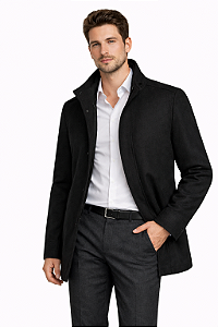 Parka Carcoat lã batida