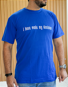 Camiseta Religiosa Jovem 100% algodão