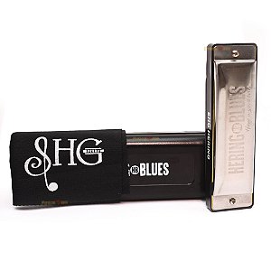 GAITA DIATÔNICA HERING BLUES B (SI) COM ESTOJO