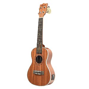 UKULELE CONCERT ELETRICO NAMASTE NU23MGQE MOGNO