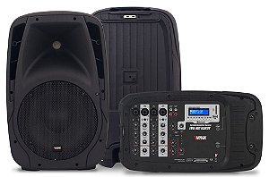 KIT DE CAIXAS SOM NOVIK EVO-410 II BLUETOOHT USB MICROFONE