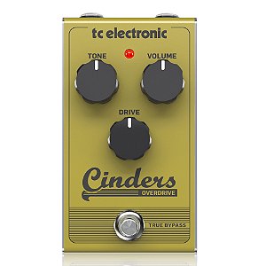 PEDAL CINDERS OVERDRIVE DE EFEITO TC ELETRONIC