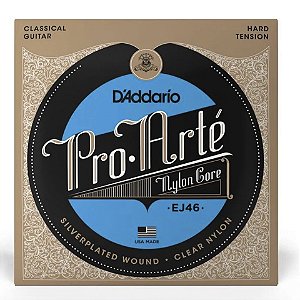 ENCORDOAMENTO VIOLAO NYLON D'ADDARIO PRO ARTE TENSÃO ALTA