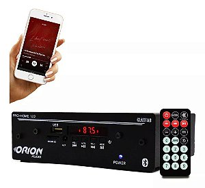 Receiver Orion Pro Home 120w Som Amb 4 Canais Bluetooth Usb