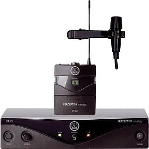 MICROFONE LAPELA AKG PERCEPTION 45 PRESENTER SET BAND-U2