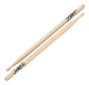 PAR DE BAQUETAS ZILDJIAN HICKORY 2B PONTA DE MADEIRA