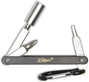 CHAVE AFINACAO PARA BATERIA ZILDJIAN COMPACT MULTITOOL ZKEY2