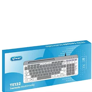 TECLADO MULTIMIDIA KNUP TE132