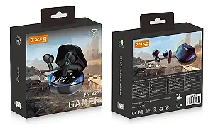 FONE DE OUVIDO GAMER BLUETOOTH GOLD FN-B23