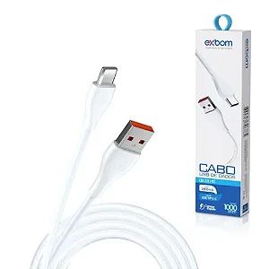 CABO TIPO C EXBOM 2.4A 1.0M CBX-U2C14T