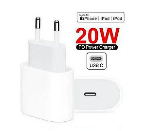 CARREGADOR IPHONE APPLE TIPO-C 20W