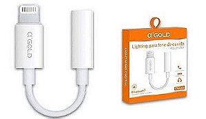CABO ADAPTADOR P2 IPHONE GOLD CBA-08