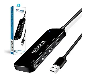 HUB USB 2.0 4 PORTAS UH-25X