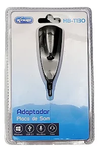 Adaptador Placa De Som Audio Usb Externa 7.1 Pc Notebook Cpu