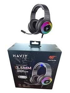 HEADSET HAVIT H2042D P2 PC/USB RGB BLK