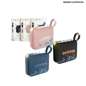 CAIXA DE SOM BLUETOOTH PEINING PEI-SP11 PRETA