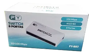 SWITCH 8 PORTAS FY-887