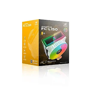 COOLER FAN CPU FCL150RGB C3TECH