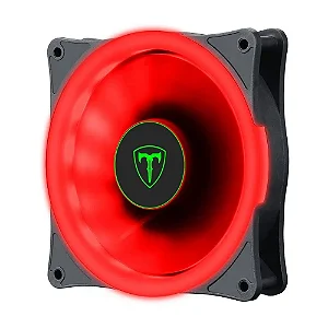 FAN 120X25MM LED VERMELHO T-TGF200-R
