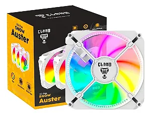 KIT FAN RGB SNOW AUSTER 4 PINOS