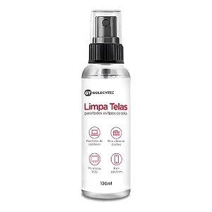 LIMPADOR DE TELAS GOLDENTEC 120ML