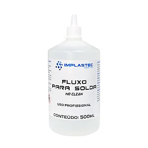 FLUXO PARA SOLDA NO CLEAN 500ML