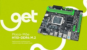 PLACA S1151 H110 DDR4 M2 GET