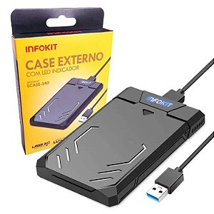 CASE EXTERNO HD 2,5 USB 3.0 INFOKIT