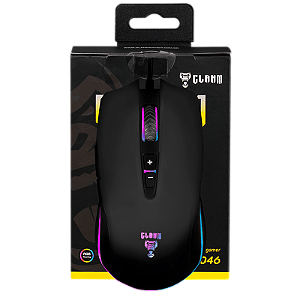 MOUSE GAMER CLANM SKIPPER 6400DPI MM046