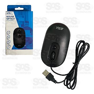 MOUSE OPTICO AITEK COM FIO SILENT AMO-S2003