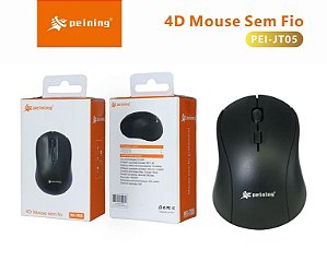 MOUSE SEM FIO 4D PEINING PEI-JT05