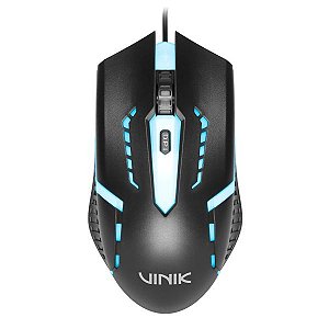 MOUSE GAMER VINIK NORKES 1500DPI RGB - MGNKRGB