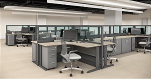 Estação de trabalho Romanzza Plus + Quadratto