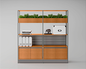 Estantes Modulares Conect 4 vãos