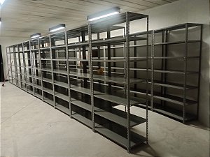 Estante de Aço para Arquivo Morto – Coluna Industrial L2