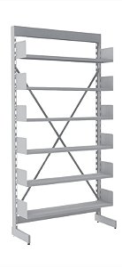 Estante Biblioteca Simples 2300 06 Prateleiras