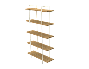 Estante com 5 Prateleiras – MDP 25 mm