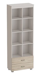 Estante com Nicho e Gavetas – Fundo 3 mm