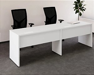 Mesa Plataforma Simples Lado a Lado - Linha Smart
