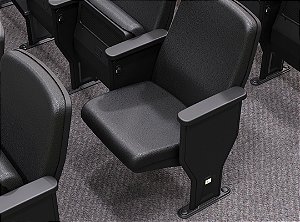 Poltrona Auditório Esibire sem Prancheta