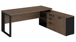 Mesa Dinâmica Start C/ Armário lateral