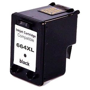 CARTUCHO DE TINTA COMPATÍVEL 664XL PRETO 18ml
