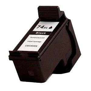 CARTUCHO DE TINTA COMPATÍVEL  74XL CB336WB PRETO | PHOTOSMART C4480 C4280 C5280 | 25ML