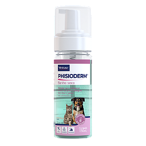 Banho A Seco Phisioderm Para Todas As Peles 150ml Virbac