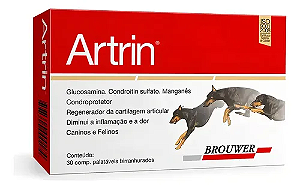 Artrin Condroprotetor Brouwer 30 Comprimidos Cachorro Articulaciones