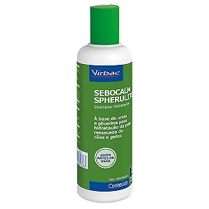 Sebocalm Spherulites Shampoo Virbac para Cães e Gatos - 250ml